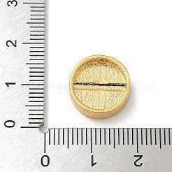 Perline in ottone&nbsp;KK-U046-17G-W