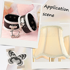 10 ярд полиэстеровой кружевной ленты для отделки OCOR-GF0004-82