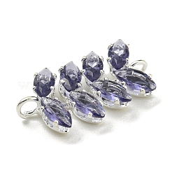 Подвески латунные горный хрусталь&nbsp;KK-I715-17S-04