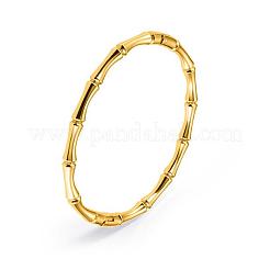 Bracelet articulé en acier inoxydable 304 avec joint en bambou&nbsp;JB757B