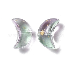 Galvanisieren Sie transparente Glasperlen&nbsp;EGLA-H102-07C