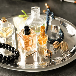 Неправильная тарелка для ювелирных изделий gesso&nbsp;LS-DJEW-WH0015-97A