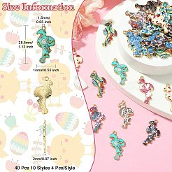 Подвески из сплава с принтом в 40 стилях&nbsp;FIND-CJ0001-96