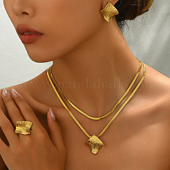 Комплекты из ромбовидных серег IX6461