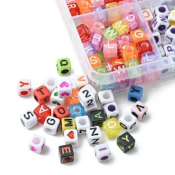 1120шт 7 стиля непрозрачные акриловые бусины&nbsp;MACR-YW0002-79