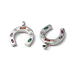 Стойки обшивки латунь микро проложить Циркон подвеску&nbsp;X-KK-P235-11P