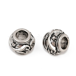 Сплавочные овальные бусины тибетского стиля  FIND-C068-13AS