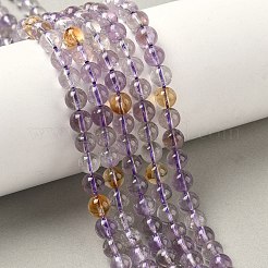 Природные Аметрин бисер нитей&nbsp;G-F461-02-6mm