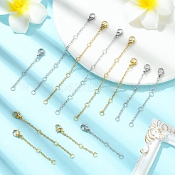 2 пакет 2 цвета 316 хирургическая нержавеющая сталь удлинитель цепи STAS-CJ0002-82