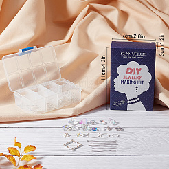 Наборы для изготовления сережек с подвесками своими руками DIY-SC0013-36