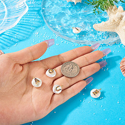 5 шт. 5 вида натуральных культивированных пресноводных жемчужин в виде самородков с подвесками в виде букв PEAR-TA0001-27