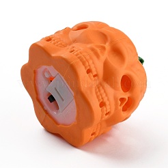 Хэллоуин смола светодиодный тыквенный светильник jack-o'-lantern AJEW-Z004-03A