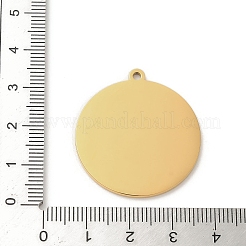 Pendentifs en acier inoxydable 304 avec placage ionique (IP)&nbsp;STAS-K270-16G