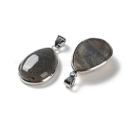 Природные подвески лабрадорита&nbsp;G-B123-05P-03