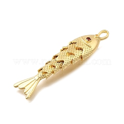 Латунные микро проложить кубического циркония подвески KK-Z125-06G-02