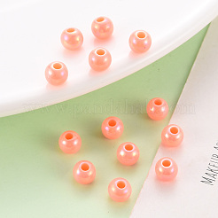 Непрозрачные акриловые бусины&nbsp;MACR-S370-D6mm-SS2109