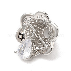 Подвески из кубического циркония с покрытием из латуни&nbsp;KK-R150-02P