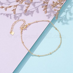Laiton bracelets de chaîne de boule&nbsp;BJEW-JB06025
