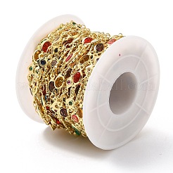 Catene a maglie ovali in vetro fatte a mano&nbsp;CHC-M024-21G