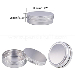 Latas de aluminio redondas&nbsp;CON-BC0004-26P-100ml