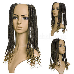 Lockige Faux Locs häkeln Haare&nbsp;LS-OHAR-G005-12C