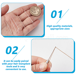 2 пакетик из нержавеющей стали для пересадки волос кукол&nbsp;TOOL-GA0002-06B