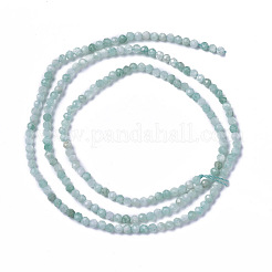 Fili di perline amazonite naturale&nbsp;G-F596-01-2mm