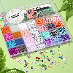 Набор для изготовления украшений из бисера и хейши своими руками DIY-YW0005-47