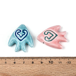 Ручной фарфоровые керамические шарики&nbsp;PORC-T134-25M