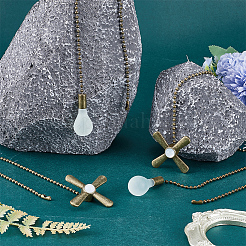 Удлинители цепи потолочного вентилятора из сплава&nbsp;FIND-WH0290-21AB