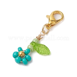 Подвеска из акрилового цветка&nbsp;HJEW-MZ00086