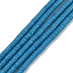 Синтетических нитей бирюзовые бусы G-H230-85