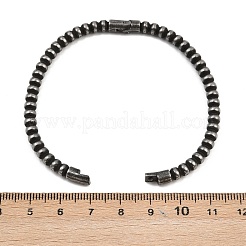 Браслеты из хирургической нержавеющей стали 316&nbsp;BJEW-C125-06AS