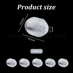 100шт ПВХ бусины&nbsp;KY-GA0001-36B