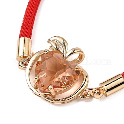 12 pz 12 colori braccialetti in poliestere&nbsp;BJEW-P340-05G