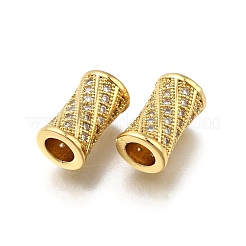 Латунь микропаве прозрачный кубический цирконий европейский бисер ZIRC-I070-117G