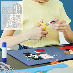 Свадебная тема трафареты для резки углеродистой стали DIY-WH0309-1485