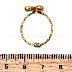 Кольца-манжеты из нержавеющей стали 304 RJEW-S650-03G