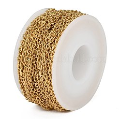 Ionenplattierung (IP) 304 Edelstahl strukturierte Kabelketten&nbsp;CHS-H012-01G