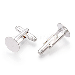 Плоские круглые латунные манжеты KK-S133-12mm-KP001S