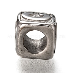 Perles européennes en acier inoxydable 304 résistant au ternissement&nbsp;OPDL-L020-001C