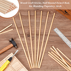 Bastelstöcke aus Holz&nbsp;DIY-WH0430-360D