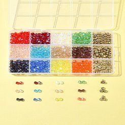 Набор для самостоятельного изготовления браслетов из стеклянных бусин&nbsp;DIY-FS0007-70