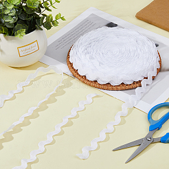 26 ярд полиэстеровой волнистой бахромы DIY-DC0002-42A