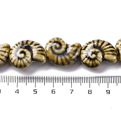 Фарфоровые бусины ручной работы серии «Океан»&nbsp;PORC-R002-03C