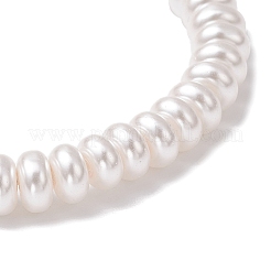 Прозрачные браслеты из стеклянных бусин BJEW-JB11756