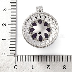 Подвески из натурального аметиста &nbsp;G-K339-04P-10