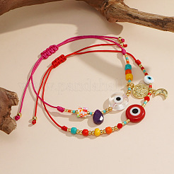 2 браслет с подвесками из латуни ко Дню матери&nbsp;ST5859-3