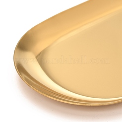 Овальная пластина для демонстрации ювелирных изделий из нержавеющей стали 430 STAS-P289-03G