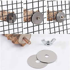 Деревянная платформа для птиц окуня&nbsp;AJEW-GA0001-30